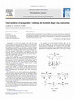 Research paper thumbnail of Total synthesis of lycogarubin C utilizing the Kornfeld–Boger ring contraction