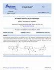 Research paper thumbnail of A synthetic approach to ()-aristomakine