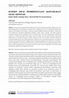 Research paper thumbnail of Konsep Awal Pemberdayaan Masyarakat Oleh ‘Aisyiyah
