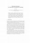 Research paper thumbnail of Measuring Autonomy by Multivariate Autoregressive Modelling