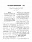 Research paper thumbnail of Unorthodox Optimal Foraging Theory