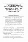 Research paper thumbnail of From the flos substantiae to the vortex: A Shift in Leibniz's Early Philosophy