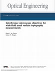PDF) Principles of interference microscopy for the measurement of