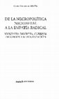 Research paper thumbnail of De la necropolítica neoliberal a la empatía radical: Violencia discreta, cuerpos excluidos y repolitización - Clara Valverde Gefaell