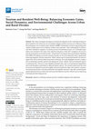 Research paper thumbnail of Tourism and Resident wellbeing Colombia