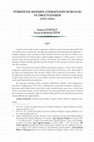 Research paper thumbnail of Türkiye’de Modern Coğrafyanın Kuruluşu Ve Örgütlenmesi