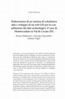 Research paper thumbnail of Elaborazione di un sistema di schedatura dati e sviluppo di un web GIS per la consultazione dei dati archeologici: iI caso di Montescudaio in Val di Cecina (PI)