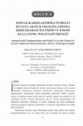Research paper thumbnail of SOSYAL KARŞILAŞTIRMA TEMELLİ DUYGULAR KURAMI BAĞLAMINDA KİŞİLERARASI İLETİŞİM VE EMOJİ KULLANIMI: WHATSAPP ÖRNEĞİ