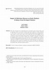 Research paper thumbnail of Impact of Infectious Diseases on Stock Markets Evidence from Developed Markets