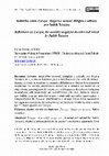 Research paper thumbnail of Reflexões sobre Europa. Magazine mensal, dirigida e editada por Judith Teixeira