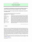Research paper thumbnail of The moderating effect of farming contracts on the relationship between responsive supply chain elements and supply chain resilience