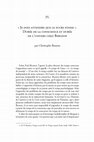 Research paper thumbnail of « “ Je dois attendre que le sucre fonde ”. Durée de la conscience et durée de l’univers chez Bergson »