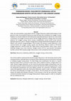 Research paper thumbnail of Penerapan Model Folkloristics Dwibahasa Untuk Pengembangan Konten Virtual Reality Tari Lengger Lanang