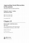 Research paper thumbnail of Poor in This World but not in the Next?: The Commemoration of the Dead in Byzantine Peasant Society