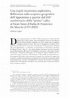 Research paper thumbnail of Una fragile ricorrenza esplorativa. Riflessioni sulla scoperta geografica dell’Appennino a partire dal 450° anniversario della “prima” salita al Gran Sasso d’Italia di Francesco De Marchi (1573-2023), in «Semestrale di Studi e Ricerche di Geografia», XXXVI, 2 (2024), pp. 183-193
