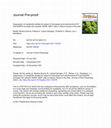 Research paper thumbnail of Suppression of metabolite shuttles for export of chloroplast and mitochondrial ATP and NADPH increases the cytosolic NADH:NAD+ ratio in tobacco leaves in the dark