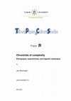 Research paper thumbnail of Chronicles of Complexity: Ethnography, superdiversity and linguistic landscapes (TPCS draft)