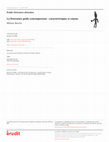 Research paper thumbnail of La littérature peule contemporaine : caractéristiques et enjeux