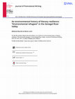 Research paper thumbnail of An environmental history of literary resilience: “Environmental refugees” in the Senegal River Valley