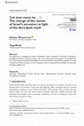 Research paper thumbnail of 'Let your name be …': The change of the names of Israel's ancestors in light of the Atra-hasīs myth, Journal for the Study of the Old Testament 2025, 1–14. (with Y. Bloch).