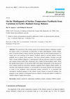 Research paper thumbnail of On the Misdiagnosis of Surface Temperature Feedbacks from Variations in Earth’s Radiant Energy Balance