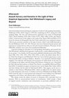 Research paper thumbnail of Afterword: Assault Sorcery and Kanaima in the Light of New Empirical Approaches: Neil Whitehead's Legacy and Beyond