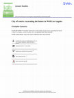 Research paper thumbnail of City of courts: excavating the future in West Los Angeles