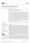 PDF) A mathematical model for oil slick transport and mixing in rivers