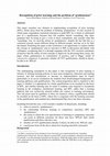 Research paper thumbnail of Recognition of prior learning and the problem of 'graduateness
