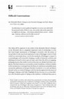 Research paper thumbnail of Difficult Conversations (Review of Ian Alexander Moore, "Dialogue on the Threshold: Heidegger and Trakl")