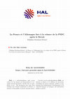 Research paper thumbnail of La France et l’Allemagne face à la relance de la PSDC après le Brexit