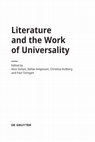 Research paper thumbnail of Fashioning Universality in Literature: Mohamed Mbougar Sarr’s "La plus secrète mémoire des hommes"