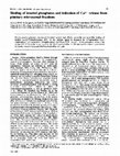 Research paper thumbnail of Binding of inositol phosphates and induction of Ca2+ release from pituitary microsomal fractions
