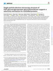 Research paper thumbnail of Single-particle electron microscopy structure of UDP-glucose:glycoprotein glucosyltransferase suggests a selectivity mechanism for misfolded proteins