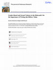 Research paper thumbnail of With Dorota Glowacka, Gender-based and sexual violence in the Holocaust: on the importance of writing this history today. In: The Journal of Holocaust research 38 (2024), 3/4, pp. 173-180.