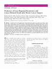 Research paper thumbnail of Predictors of Loco-Regional Recurrence and Cancer-Related Death after Breast Cancer Surgery