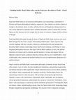 Research paper thumbnail of Unfolding Reality: Hegel, Mulla Sadra, and the Progressive Revelation of Truth -A Brief Reflection