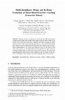 Research paper thumbnail of Multi-disciplinary Design and In-Home Evaluation of Kinect-Based Exercise Coaching System for Elderly