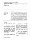 Research paper thumbnail of The Islamic Perspective on Public Parks in Muslim Urban Neighborhoods