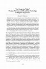 Research paper thumbnail of "Not Drugs but Night": Thomas Merton on LSD and the Psychology of Religious Experience