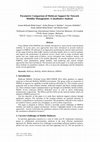 Research paper thumbnail of Parametric Comparison of Multicast Support for Network Mobility Management: A Qualitative Analysis