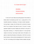 Research paper thumbnail of 'As a bracelet melts into gold..'