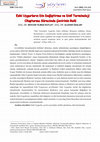 Research paper thumbnail of Eski Uygurların Din Değiştirme ve Dinî Terminoloji  Oluşturma Sürecinde Çevirinin Rolü