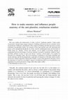 Research paper thumbnail of How to Make Enemies and Influence People: The Totalitarian Mindset