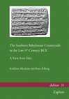 Research paper thumbnail of Abraham and Zilberg The Southern Babylonian Countryside in the Late 5th Century BCE- A View from Šāṭir