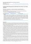 Research paper thumbnail of Earthquake Risk Management for Mini-Hydro Power Plant: A Case Study Approach