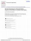 Research paper thumbnail of ‘Mr Peel’s Amendments’ in New South Wales: Imperial Criminal Reform in a Distant Penal Colony