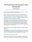 Research paper thumbnail of The Scopes Trial at 100: Secularism, Race, and Education - Exhibit Catalogue