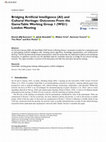 Research paper thumbnail of Bridging Artificial Intelligence (AI) and Cultural Heritage: Outcomes From the GameTable Working Group 1 (WG1) London Meeting