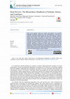 Research paper thumbnail of Book Review: The Bloomsbury Handbook of Solitude, Silence and Loneliness